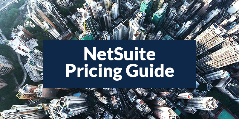 netsuite pricing guide